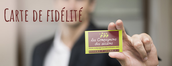 carte de fidélité
