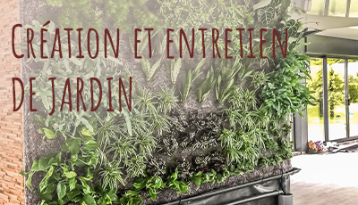 création et entretien de jardin