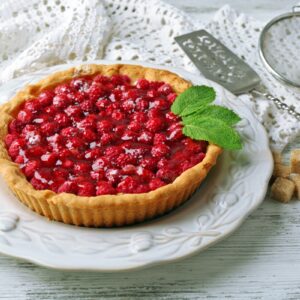 tarte-framboises